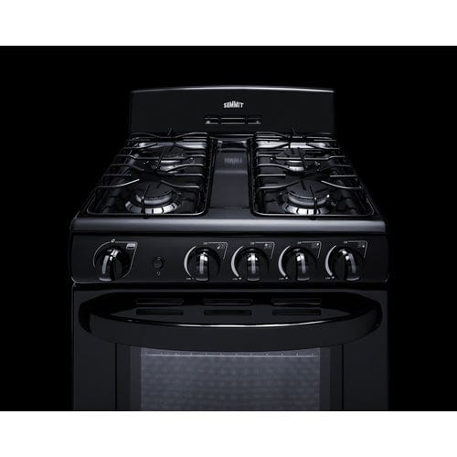Summit Refrigerators Accucold RG2402B 24" Wide Gas Range