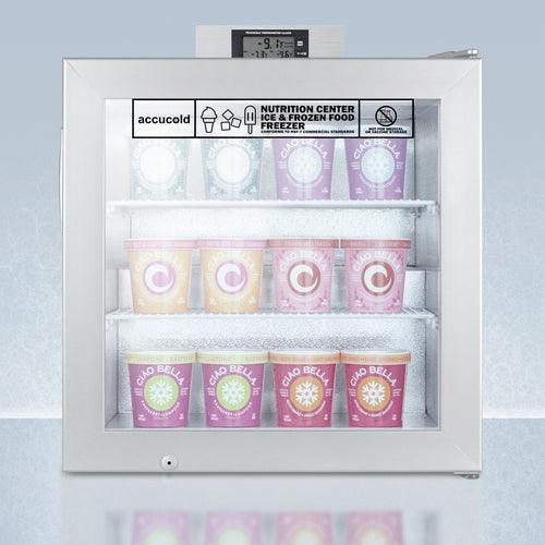 Summit Freezer Accucold SCFU386NZ Compact All-Freezer