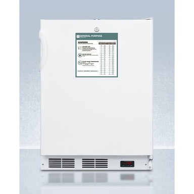 Summit Refrigerators Accucold VT65MLBIADAGP | 24" Wide Built-In All-Freezer | ADA