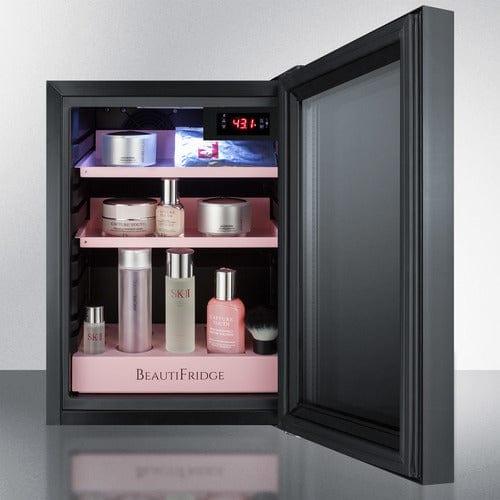 Summit Cosmetics Cooler BeautiFridge Cosmetics Cooler LX114LPT1