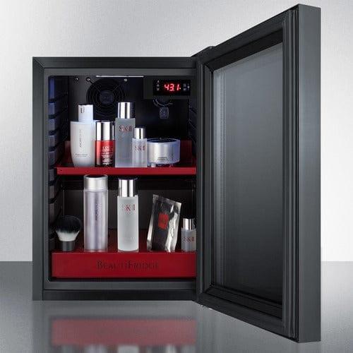 Summit Cosmetics Cooler BeautiFridge Cosmetics Cooler LX114LRT1