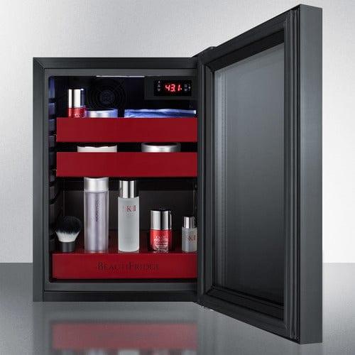 Summit Cosmetics Cooler BeautiFridge Cosmetics Cooler LX114LRT1