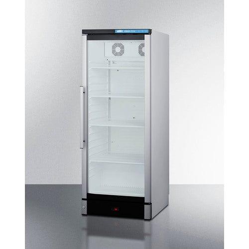 Summit Beverage Center Copy of Summit Compact Glass Door Beverage Center With Wood Trim SCR114LWP1