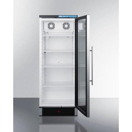 Summit Beverage Center Copy of Summit Compact Glass Door Beverage Center With Wood Trim SCR114LWP1