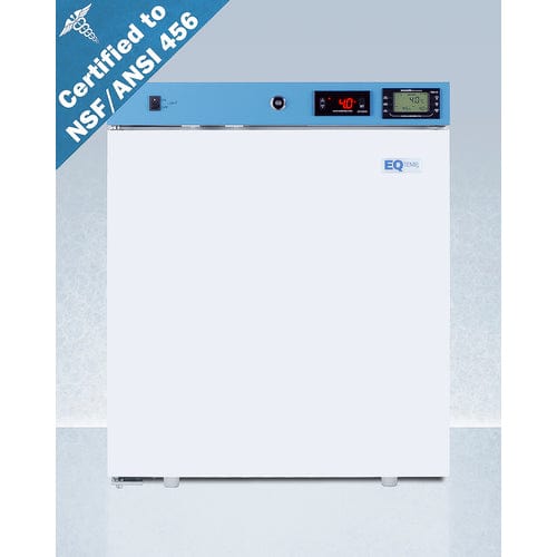 Summit Healthcare Refrigerator EQTemp 19&quot; Wide Compact Healthcare Refrigerator, Certified to NSF/ANSI 456 Vaccine Storage Standard ACR161WNSF456LHD