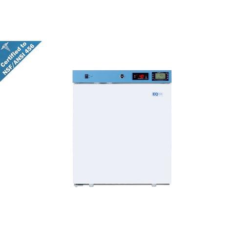 Summit Healthcare Refrigerator EQTemp 19&quot; Wide Compact Healthcare Refrigerator, Certified to NSF/ANSI 456 Vaccine Storage Standard ACR161WNSF456LHD