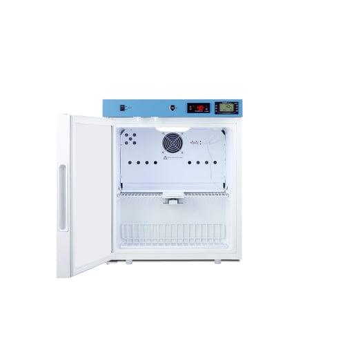 Summit Healthcare Refrigerator EQTemp 19" Wide Compact Healthcare Refrigerator, Certified to NSF/ANSI 456 Vaccine Storage Standard ACR161WNSF456LHD