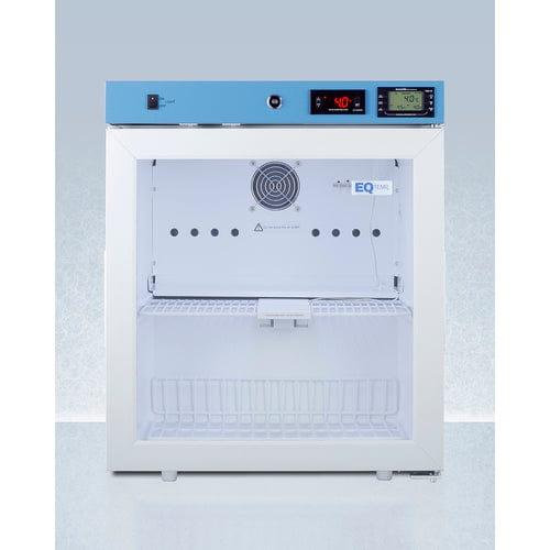 Summit Healthcare Refrigerator EQTemp 19" Wide Compact Healthcare Refrigerator, Certified to NSF/ANSI 456 Vaccine Storage Standard ACR22GNSF456
