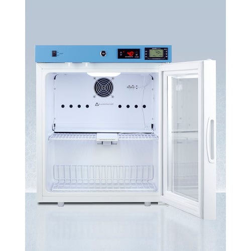 Summit Healthcare Refrigerator EQTemp 19&quot; Wide Compact Healthcare Refrigerator, Certified to NSF/ANSI 456 Vaccine Storage Standard ACR22GNSF456LHD
