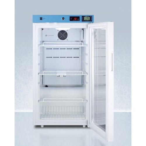 Summit Healthcare Refrigerator EQTemp 19" Wide Healthcare, Certified to NSF/ANSI 456 Vaccine Storage Standard ACR32GNSF456