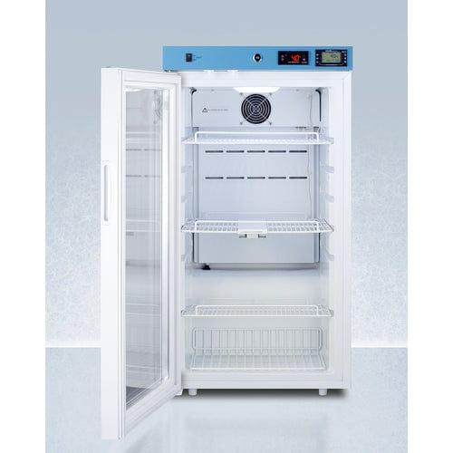 Summit Healthcare Refrigerator EQTemp 19&quot; Wide Healthcare, Certified to NSF/ANSI 456 Vaccine Storage Standard ACR32GNSF456LHD