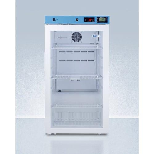 Summit Healthcare Refrigerator EQTemp 19&quot; Wide Healthcare, Certified to NSF/ANSI 456 Vaccine Storage Standard ACR32GNSF456LHD