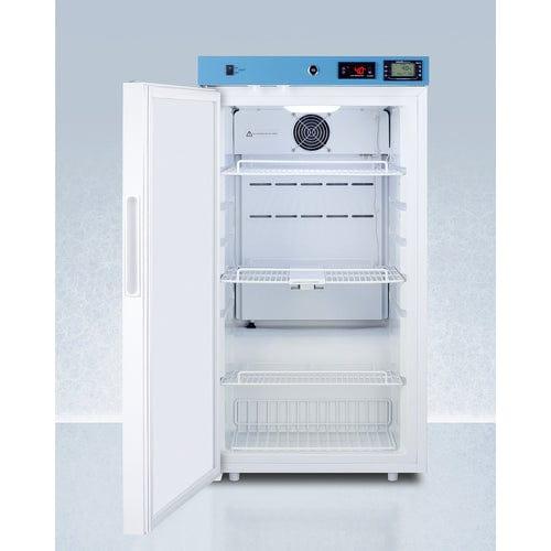 Summit Healthcare Refrigerator EQTemp 19" Wide Healthcare Refrigerator, Certified to NSF/ANSI 456 Vaccine Storage Standard ACR31WNSF456LHD