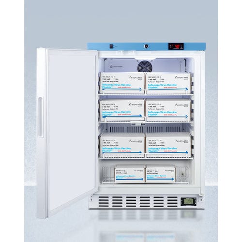 Summit Healthcare Refrigerator EQTemp 24&quot; Wide Built-In Healthcare Refrigerator ACR51WLHD