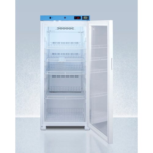 Summit Healthcare Refrigerator EQTemp 24&quot; Wide Upright Healthcare Refrigerator, Certified to NSF/ANSI 456 Vaccine Storage Standard ACR1012GNSF456