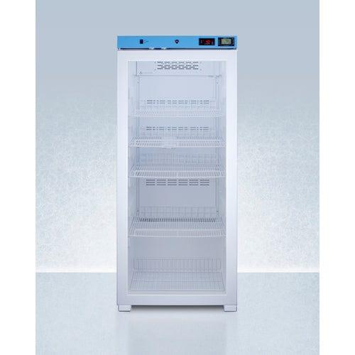 Summit Healthcare Refrigerator EQTemp 24&quot; Wide Upright Healthcare Refrigerator, Certified to NSF/ANSI 456 Vaccine Storage Standard ACR1012GNSF456LHD