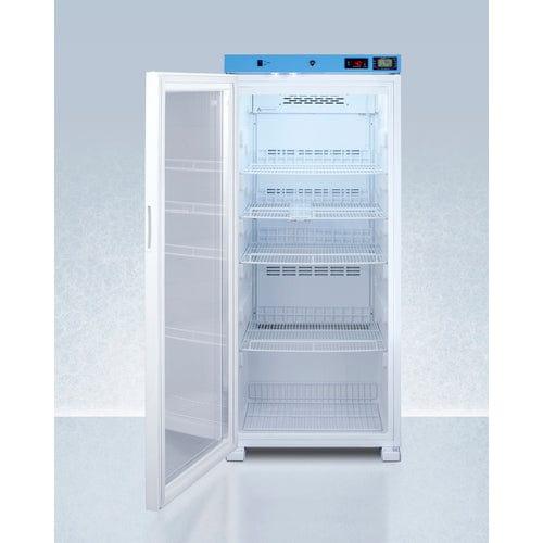 Summit Healthcare Refrigerator EQTemp 24&quot; Wide Upright Healthcare Refrigerator, Certified to NSF/ANSI 456 Vaccine Storage Standard ACR1012GNSF456LHD