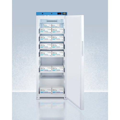 Summit Healthcare Refrigerator EQTemp 24" Wide Upright Healthcare Refrigerator, Certified to NSF/ANSI 456 Vaccine Storage Standard ACR1321WNSF456