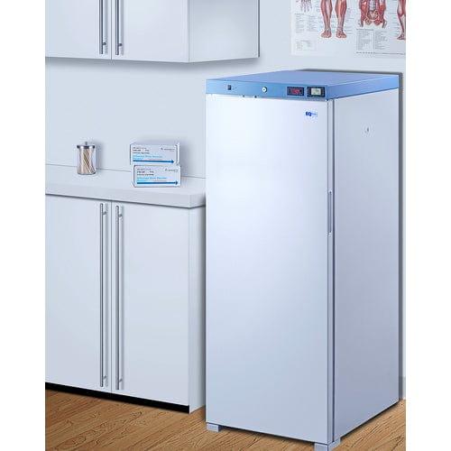 Summit Healthcare Refrigerator EQTemp 24" Wide Upright Healthcare Refrigerator, Certified to NSF/ANSI 456 Vaccine Storage Standard ACR1321WNSF456LHD