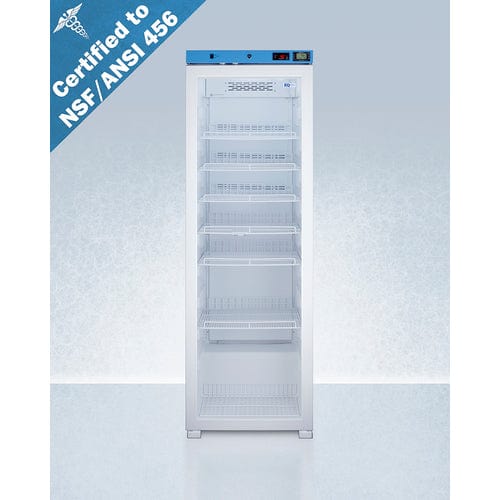 Summit Healthcare Refrigerator EQTemp 24&quot; Wide Upright Healthcare Refrigerator, Certified to NSF/ANSI 456 Vaccine Storage Standard ACR1602GNSF456