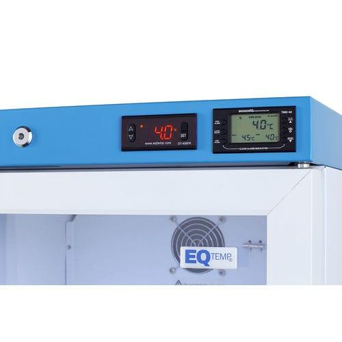 Summit Healthcare Refrigerator EQTemp 24" Wide Upright Healthcare Refrigerator, Certified to NSF/ANSI 456 Vaccine Storage Standard ACR1602GNSF456LHD