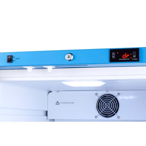 Summit Healthcare Refrigerator EQTemp ACR1011WNSF456LHD 24" Wide Upright Medical Refrigerator, Certified to NSF/ANSI 456 Vaccine Storage Standard