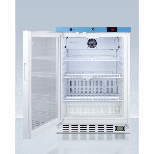 Summit Healthcare Refrigerator EQTemp ACR52GNSF456LHD 24" Wide Built-In Medical Refrigerator | NSF/ANSI 456 Vaccine Storage Standard