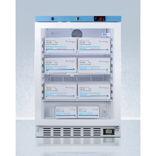 Summit Healthcare Refrigerator EQTemp ACR52GNSF456LHD 24" Wide Built-In Medical Refrigerator | NSF/ANSI 456 Vaccine Storage Standard
