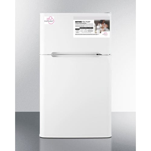 Summit Refrigerators MomCube 19" Wide MOMCUBE® Refrigerator-Freezer CP34WMC