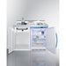 Summit Prefabricated Kitchens & Kitchenettes MomCube 48" Wide All-In-One Wellness Room Kitchenette C48ELMC