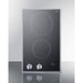 Summit Summit 12" Wide 115V 2-Burner Radiant Cooktop CR2B12ST
