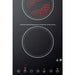 Summit Summit 12" Wide 115V 2-Burner Radiant Cooktop CR2B15T1B