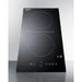 Summit Summit 12" Wide 115V 2-Burner Radiant Cooktop With Safety Shutoff CRH2BT30115