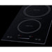 Summit Summit 12" Wide 115V 2-Zone Induction Cooktop, Cord Included SINC2B115