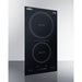 Summit Summit 12" Wide 115V 2-Zone Induction Cooktop, Cord Included SINC2B115