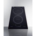 Summit Summit 12" Wide 115V 2-Zone Induction Cooktop, Cord Included SINC2B115