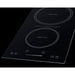 Summit Summit 12" Wide 115V 2-Zone Induction Cooktop, Cord Included SINC2B115