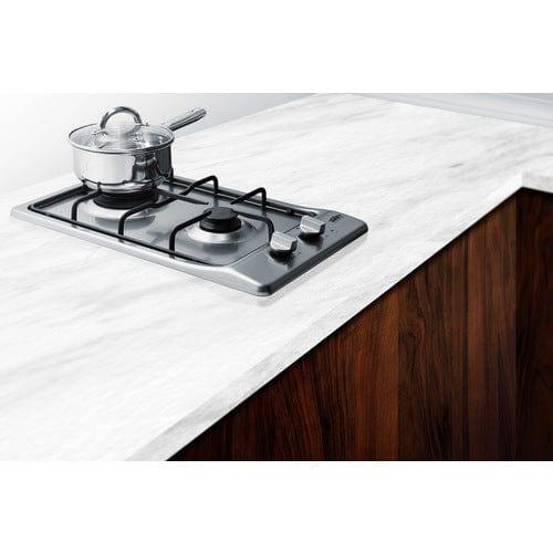 Summit Summit 12" Wide 2-Burner Gas Cooktop GC22SS