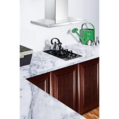 Summit Summit 12" Wide 2-Burner Gas Cooktop GC2BGL