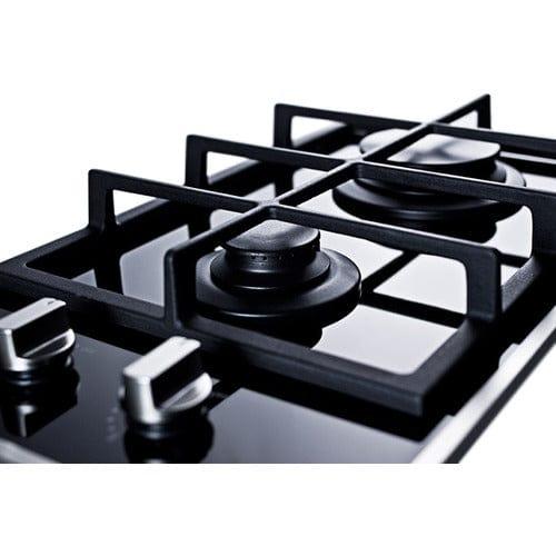 Summit Summit 12&quot; Wide 2-Burner Gas Cooktop GC2BGL