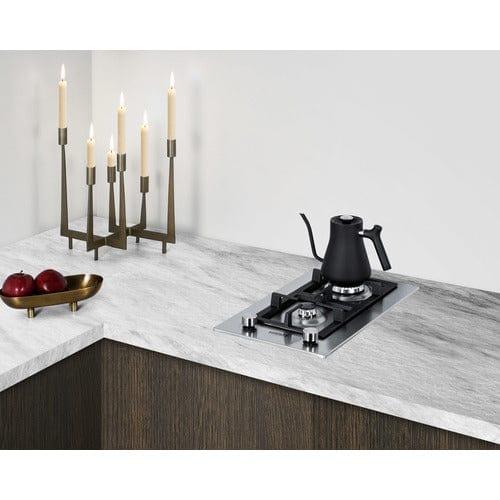 Summit Summit 12" Wide 2-Burner Gas Cooktop In Stainless Steel GCJ2SS