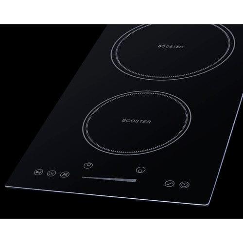 Summit Summit 12" Wide 208-240V 2-Zone Induction Cooktop SINC2B230B