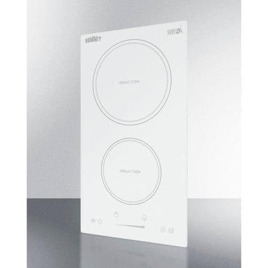 Summit Summit 12" Wide 208-240V 2-Zone Induction Cooktop SINC2B231W