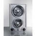 Summit Summit 12" Wide 230V 2-Burner Coil Cooktop CCE227SS
