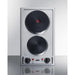 Summit Summit 12" Wide 230V 2-Burner Solid Disk Cooktop CSD2B230