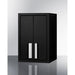 Summit Summit 12" Wide Wall Cabinet CAB12TALLBLK