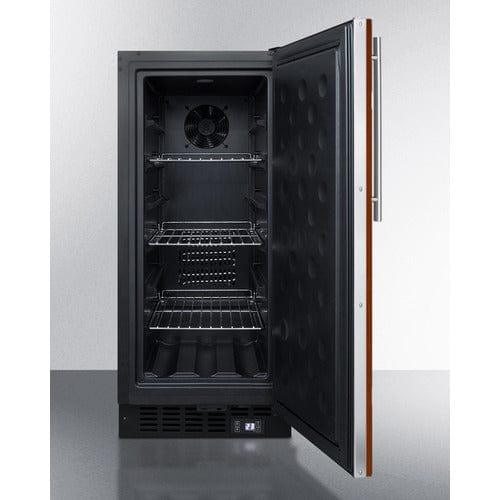 Summit Freezers Summit 15&quot; Built-In All-Freezer (Panel Not Included) SCFF1533BIF