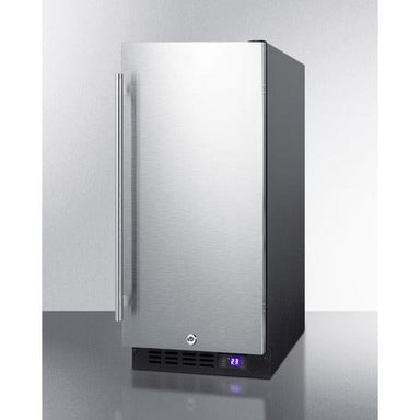 Summit Freezers Summit 15" Built-In All-Freezer SCFF1533BSS