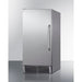 Summit Ice Makers Summit 15 Inch Indoor/Outdoor 50lb Icemaker, 25lb Storage Capacity; ADA Compliant