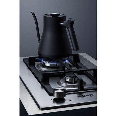 Summit Summit 15" Wide 2-Burner Propane Gas Cooktop In Stainless Steel GCJ2SSLPTK15